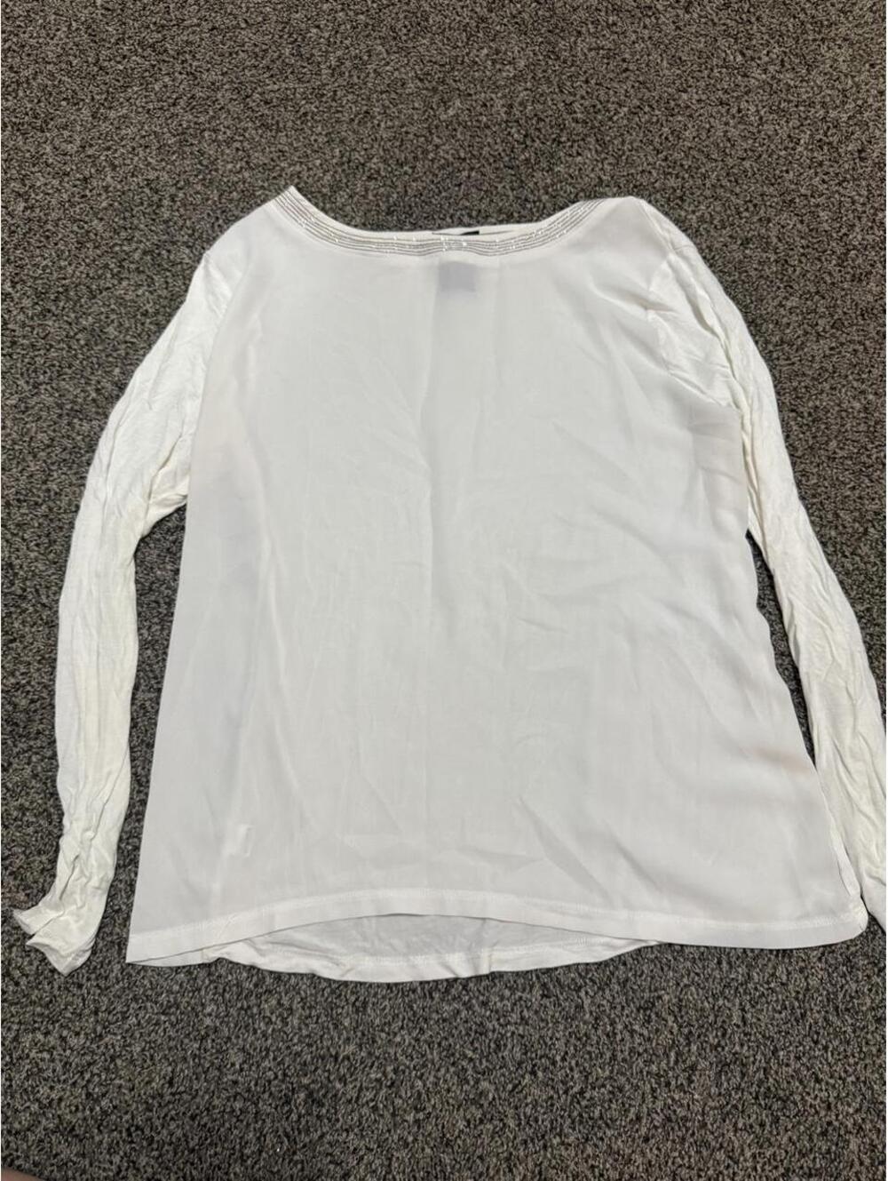 Ann Taylor Women's White Blous